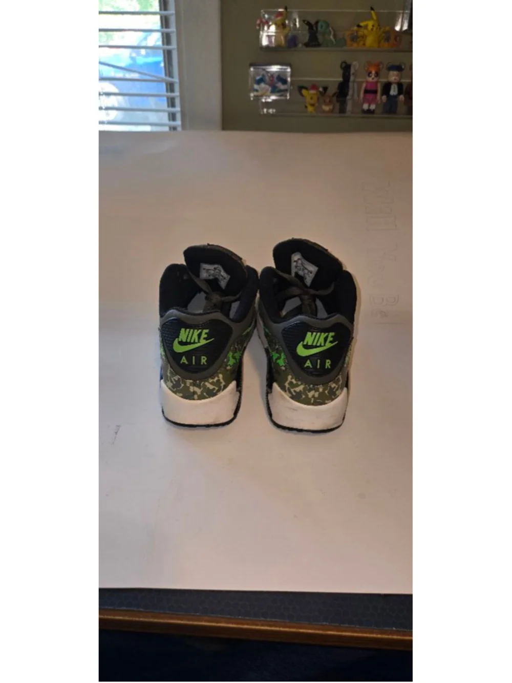Boys Nike Air Max Sneakers 7y (Big Boy) Green Black Camo